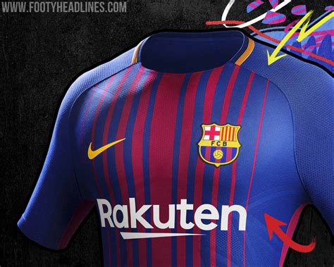 fake nike fc barcelona 2017 2018 home jersey